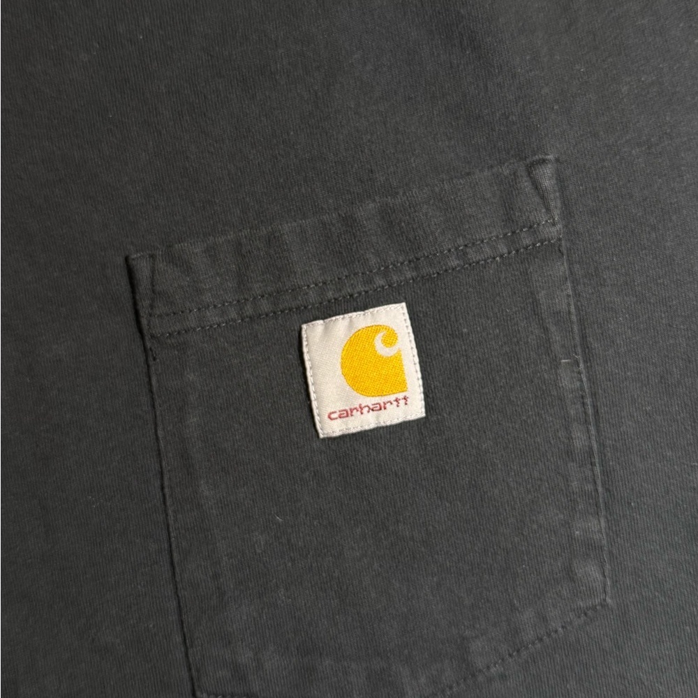 Carhartt Men's Dark Gray Short Sleeve Tee - Picture 5 of 9